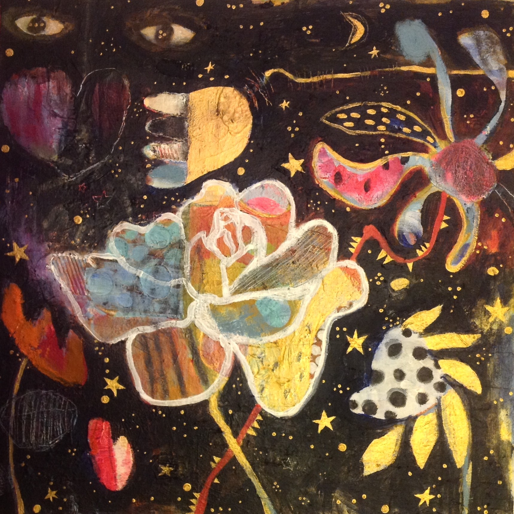 Flowers growing in my universe