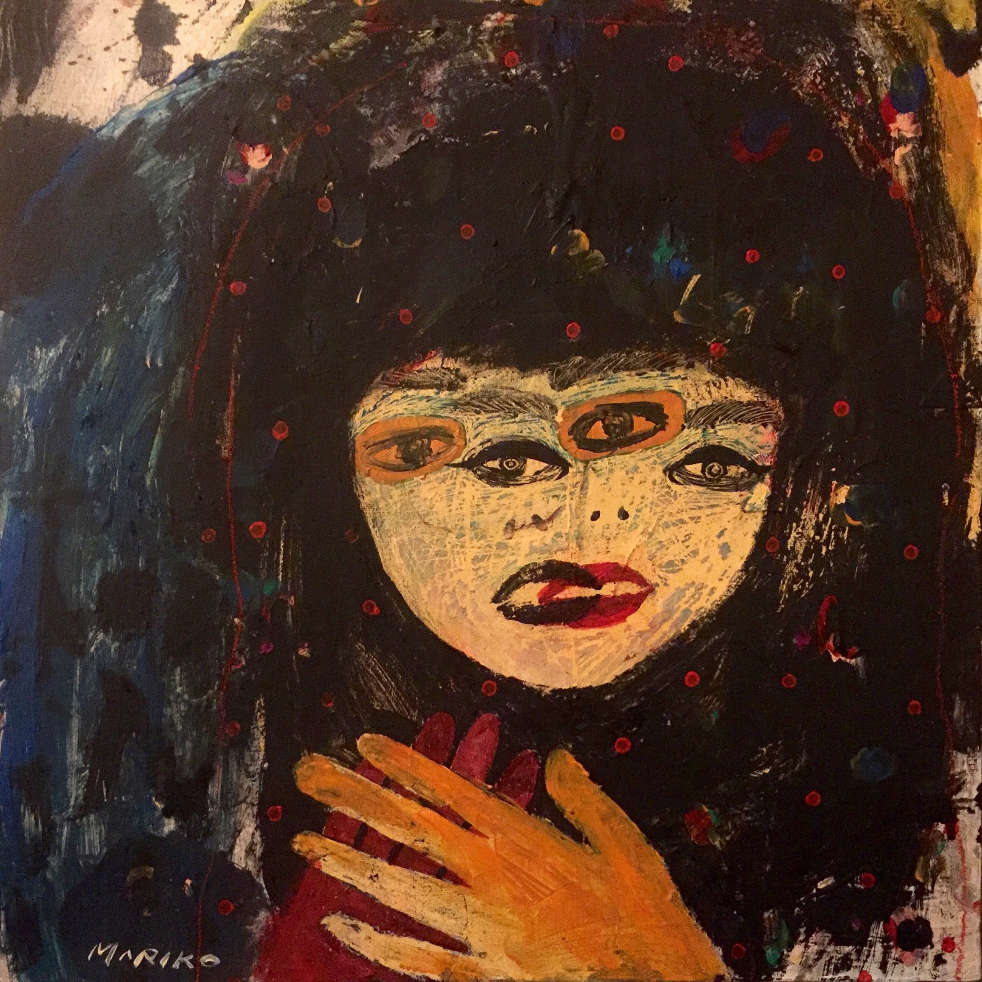 I see you on my face